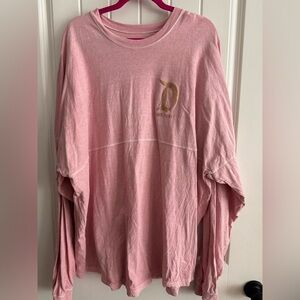 Disney Women's Pink Long Sleeved Disneyland Spirit Jersey